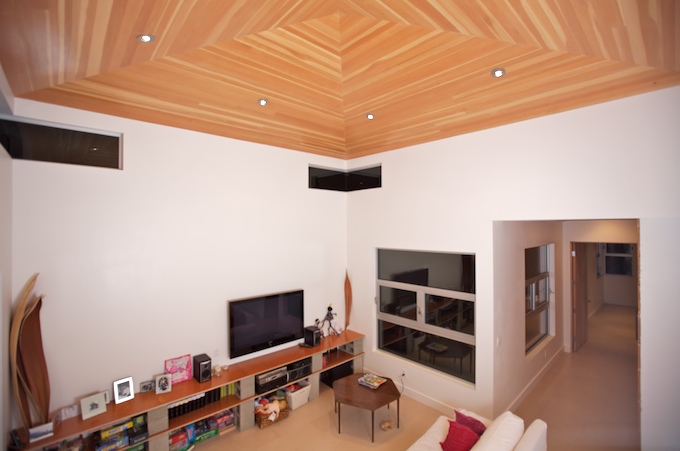 Custom Made Vaulted Ceiling Custom Cabinetry Woodwork Design