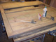 Custom Made IPE Coffee Table Top During Construction