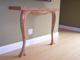 Custom Made Scrap Plywood - Console Table Left Side View