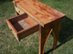Custom Made Recycled Lumber Furniture Drawer Open